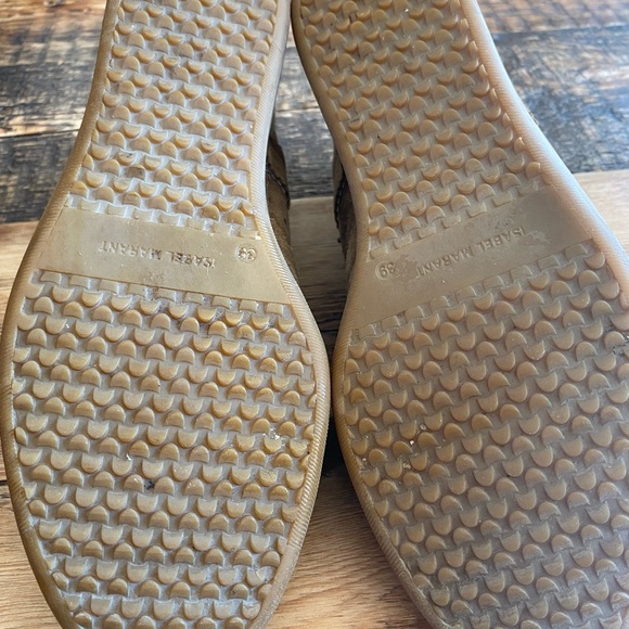 Isabel Marant Bobby suede hidden wedge sneakers size 39 brown - Picture 5 of 7